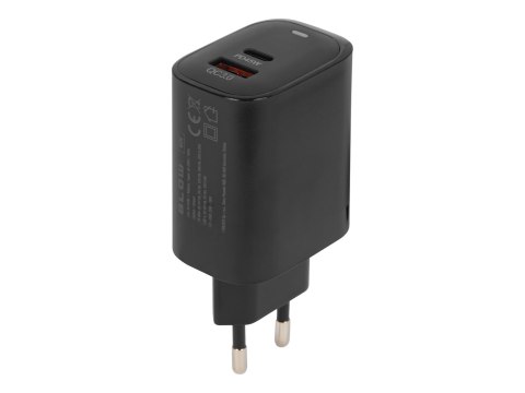 76-033# Ładowarka sieciowa gniazdo usb + usb-c pd 45w + kabel