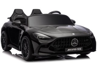 Auto Na Akumulator Mercedes GT63 AMG DK-GT63 24V LCD Cichy Silnik Czarny
