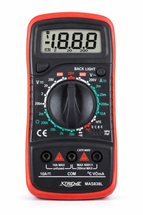 50-006# Miernik cyfrowy mas838l xtreme