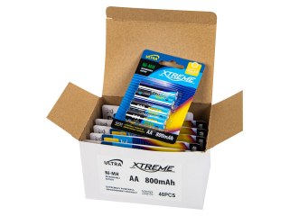 82-723# Akumulator r6 ni-mh aa 800mah xtreme do lamp solarnych 12 blistrów