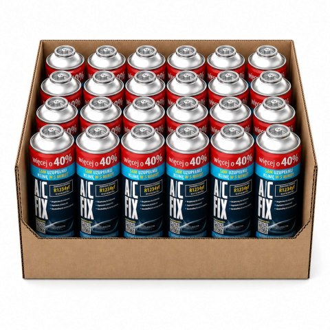 52-338# Czynnik gaz do klimatyzacji r1234yf 235g ac fix 24-pak