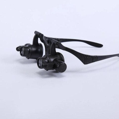 AG480B Okulary powiększające led 25x
