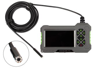 14-407# Endoskop kamera jednoobiektywowa 8mm 5m lcd 4,3 e-500