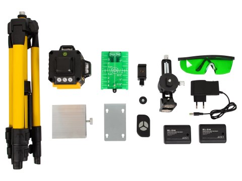 50-249# Miernik niwelator gt-c3 blow laser krzyżowy poziomica 16 liniowy 4d ze statywem