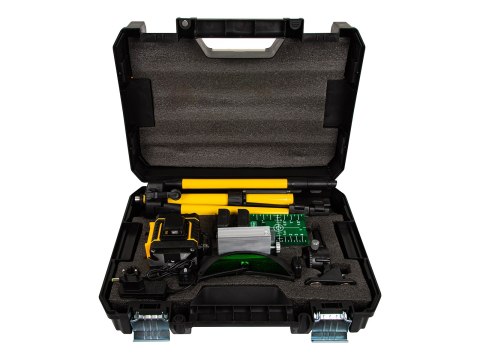 50-249# Miernik niwelator gt-c3 blow laser krzyżowy poziomica 16 liniowy 4d ze statywem
