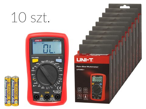 50-250# Miernik ut33c+ uni-t opakowanie
