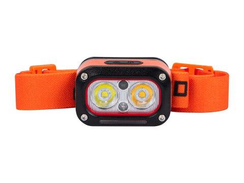 87-530# Latarka nagłowna akumulatorowa led 360lm z sensorem