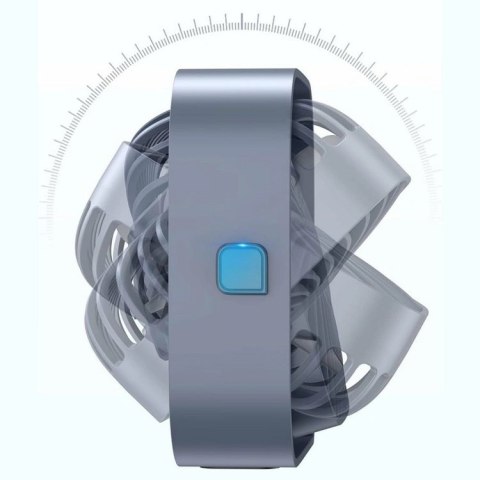 DA666A Mini wiatrak biurkowy usb czarny