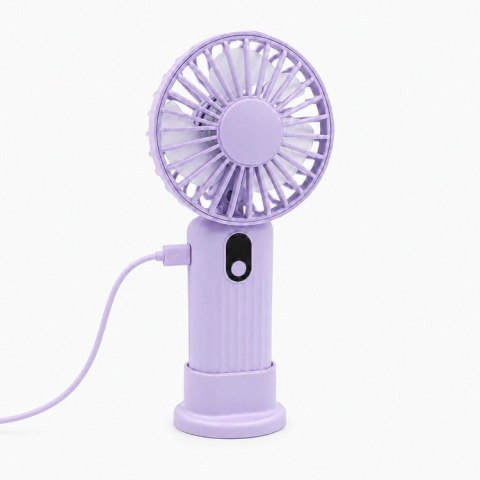 DA669A Mini wiatrak usb ręczny biurkowy czarny