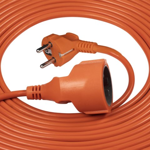 Przedłużacz ogrodowy jednogniazdowy Schuko, PVC 3x1,5mm-, długość 15m
