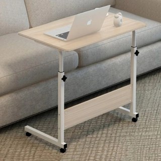 SL15 Mobilny stolik pod laptopa jasne drewno