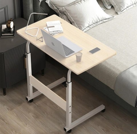 SL15 Mobilny stolik pod laptopa jasne drewno