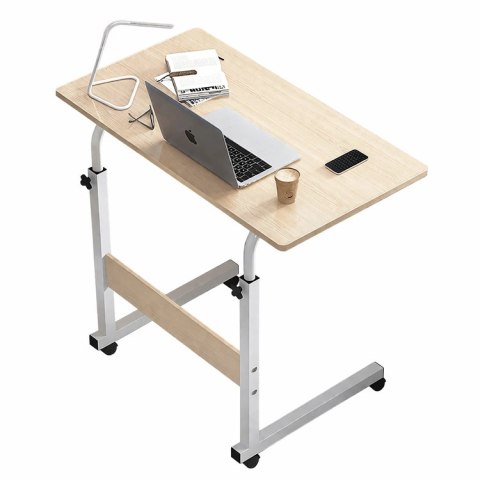 SL15 Mobilny stolik pod laptopa jasne drewno