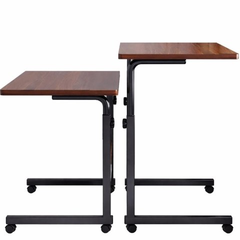 SL15A Mobilny stolik pod laptopa ciemne drewno