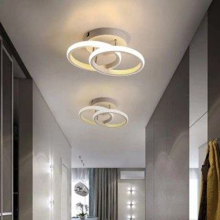 ZD110A Lampa żyrandol plafon led biała