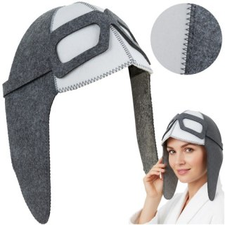 Czapka filcowa do sauny - pilotka Isomedix 26456