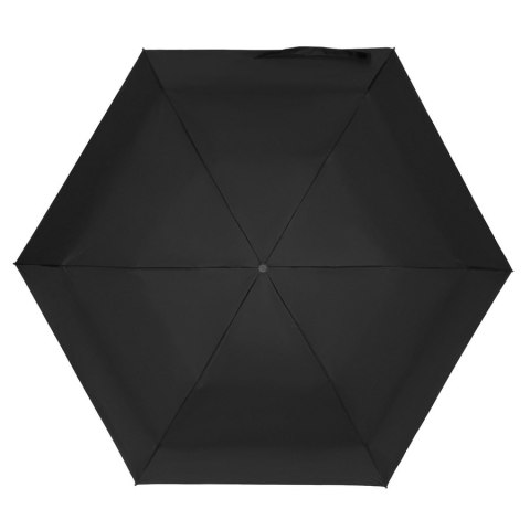 Czarny, składany mini parasol podróżny - Peterson