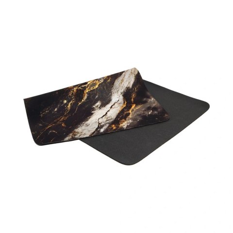 DA435A Dywanik łazienkowy marmur 50x80 cm czarna