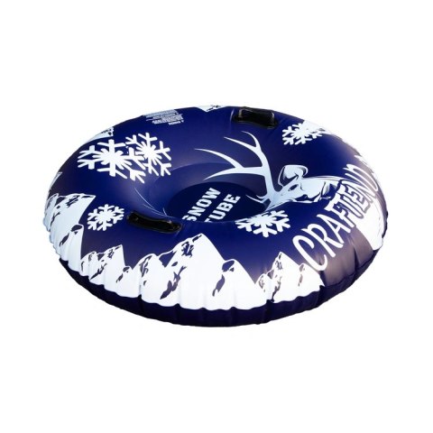DA776 Sanki plastikowe z uchwytem 120cm niebieskie