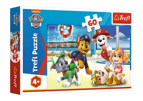 Puzzle - 60 - W świecie Piesków - Psi Patrol - Trefl 17392