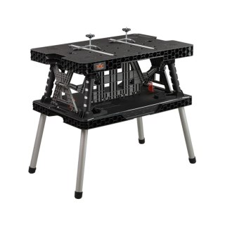 Stół warsztatowy składany 2.0 Keter, Nośność 453 kg, 5 lat gwarancji, Powierzchnia robocza 85x56cm, Stabilne metalowe nogi, 2712