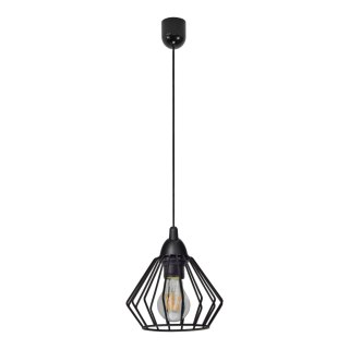 WAYA lampa wisząca, moc max. 1x18W, E27, czarna