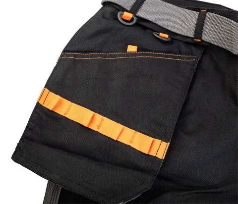Krótkie spodenki robocze HD Slim, pasek, rozmiar XXXL