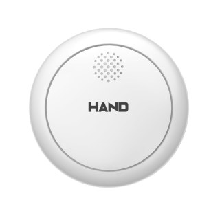 Inteligentny czujnik dymu hand, sensor fotoelektryczny, wifi 2,4ghz tuya smart, cr123a