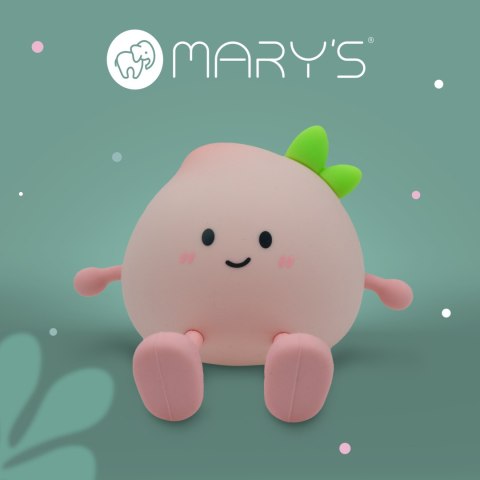 Mary's lampka nocna led brzoskwinia