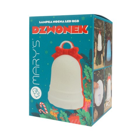 Mary's lampka nocna led dzwonek rgb