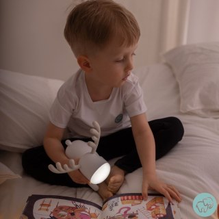 Mary's lampka nocna led jelonek biały
