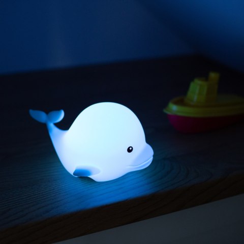 Mary's lampka nocna led rgb delfin
