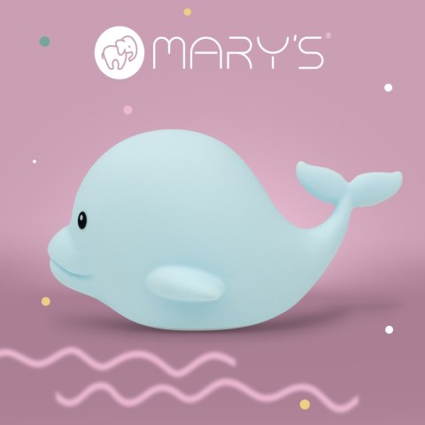 Mary's lampka nocna led rgb delfin