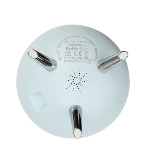 Mary's lampka nocna led rgb księżyc niebieski