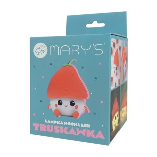 Mary's lampka nocna led truskawka