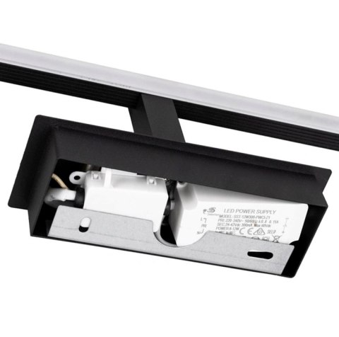 ZD122 Lampa led nad lustro 60cm black