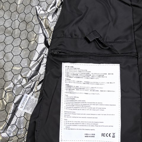 BQ96A Podgrzewany bezrękawinik xl