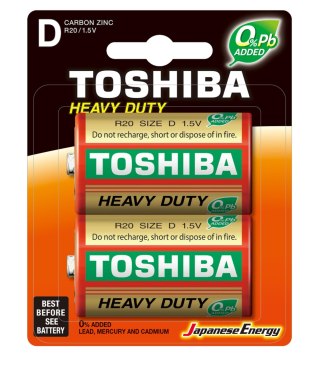 Bateria r20 blister 2 szt. zn-c