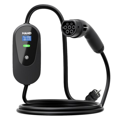 Ładowarka samochodowa mobilna regulowana type 2; 3.5 kw; 220v; 16a; ip55; dł przewodu 5m