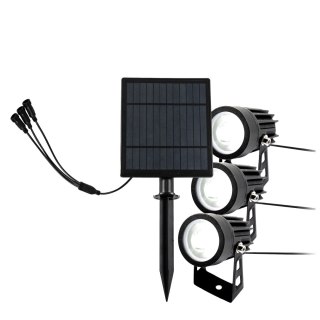 Lampa ogrodowa solarna 3x350lm (2w)/6000k - ip44