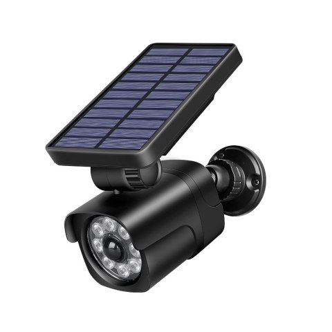 Lampa solarna smd pir z atrapą kamery 4 w 300 lm 6000 k 1500 mah li-ion forever light