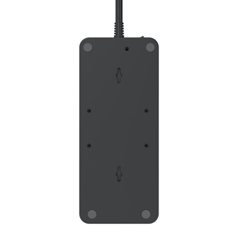 Listwa przepięciowa, 6 gniazd 2p+z oraz gniazdami usb a, usb c, 2m, schuko ; kel
