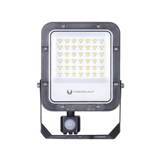 Naświetlacz led proxim+ 30w 6500k 4500lm pir 230v ip65 forever light 150lm/w 5 lat gwarancji