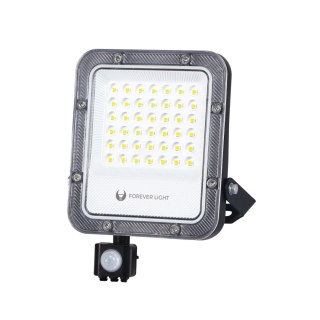 Naświetlacz led proxim+ 30w 6500k 4500lm pir 230v ip65 forever light 150lm/w 5 lat gwarancji