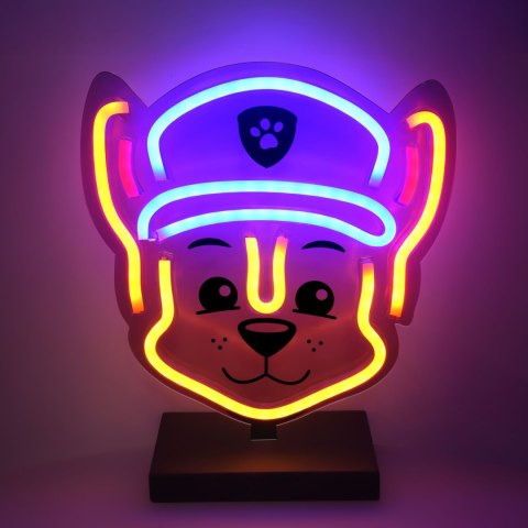 Neon led na podstawce psi patrol - chase ow-120346