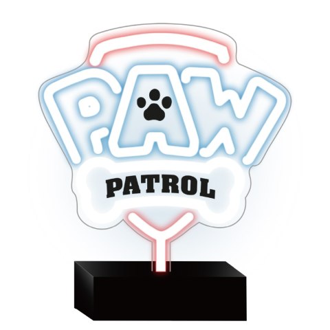 Neon led na podstawce psi patrol - logo ow-120146