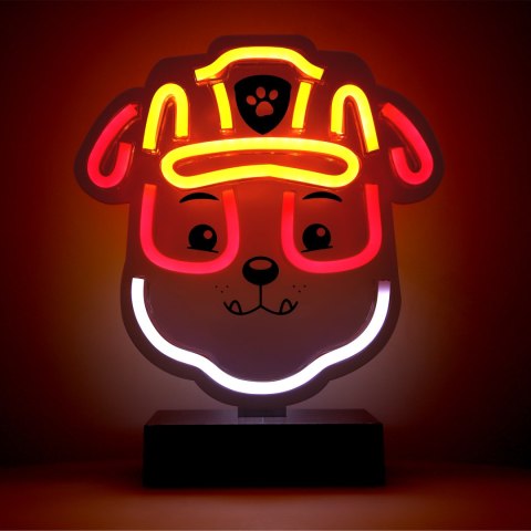 Neon led na podstawce psi patrol - rubble ow-120446