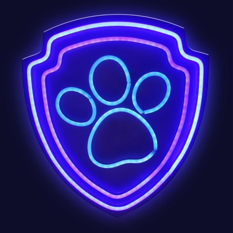 Wiszący neon led na plexi psi patrol - łapa ow-130246