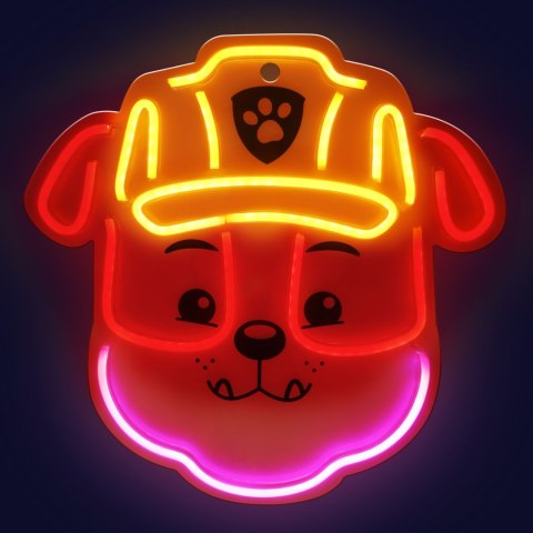 Wiszący neon led na plexi psi patrol - rubble ow-130446
