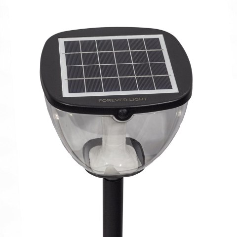 Lampa solarna led sunari fls-98 słupek modern 3000k+6000k 2200mah li-ion + pir forever light